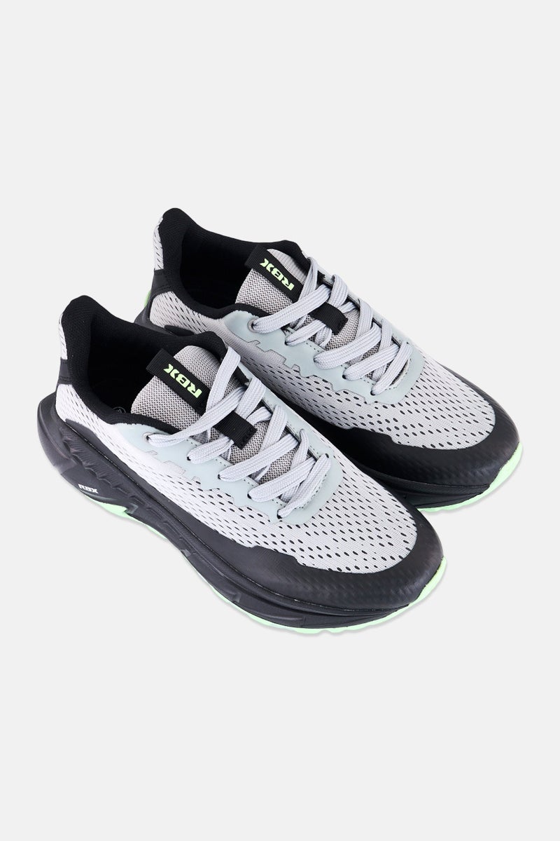 RBX Men Brand Logo Lace Up Outdoor Shoes, Multicolor - Image 3