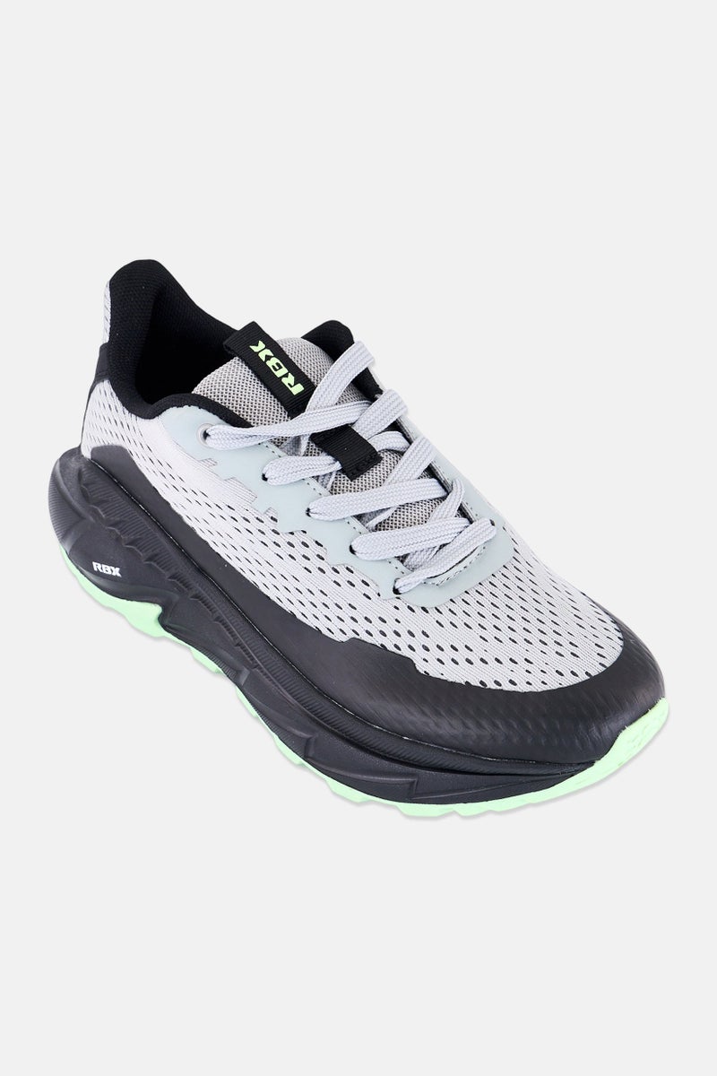RBX Men Brand Logo Lace Up Outdoor Shoes, Multicolor - Image 1