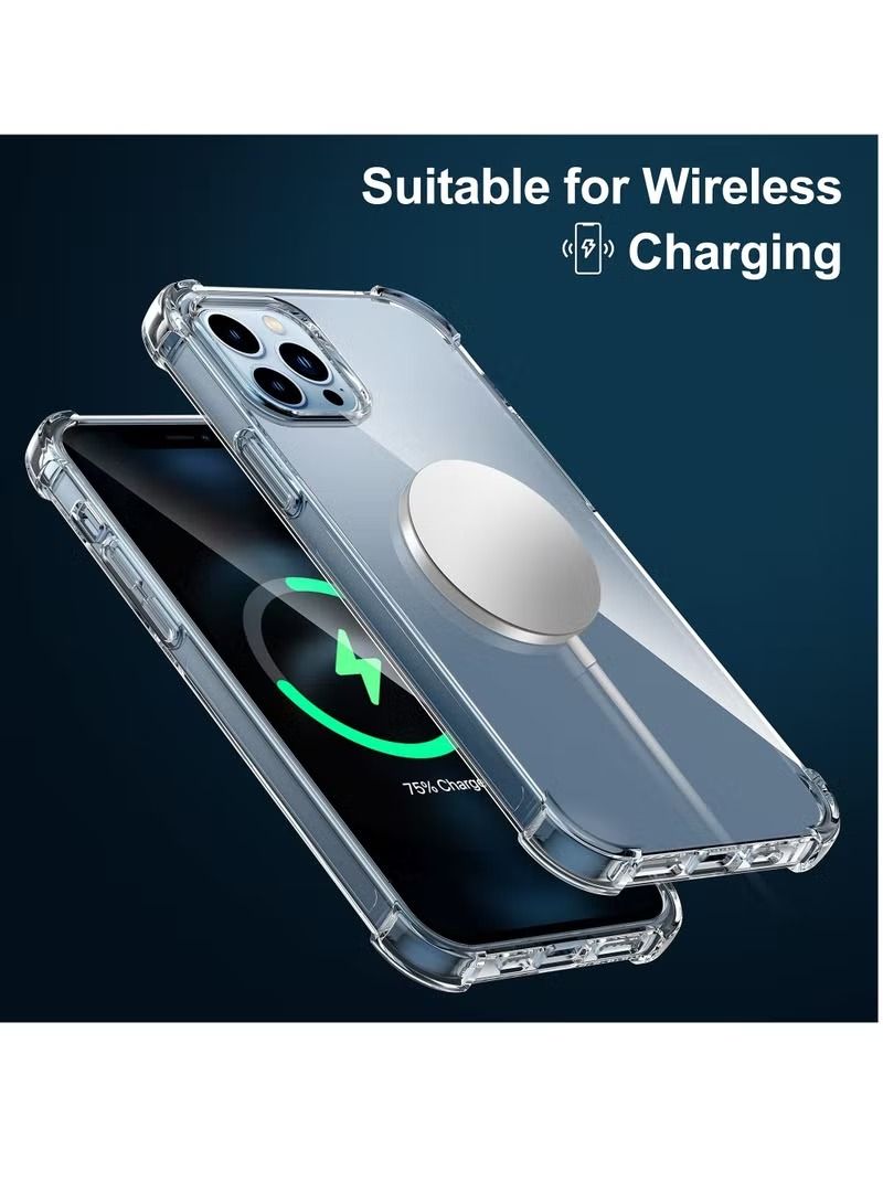 إيف جراب iPhone 14 Pro مقاس 6.1 بوصة مصنوع من مادة TPU فائقة النحافة وناعم مع 4 زوايا ممتصة للصدمات وغطاء شفاف مضاد للخدش ومضاد للسقوط لهاتف Apple iPhone 14 Pro - Image 3