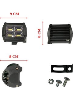 Techmaster 48W 16 LED Quattro Off Road Daytime Fog Light Lamp 9cm 12V  - Image 3
