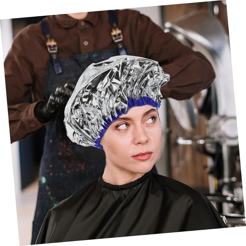 Ipetboom 2pcs Hair Treatment Cap Self-Heating Salon Hair Care Protector for Deep Conditioning Home Use Foil - Image 3