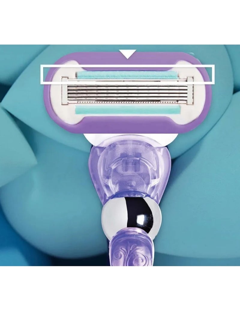 جيليت فينوس بيكيني للعناية بالبشرة للنساء + 1 شفرة حلاقة مع أداة تشذيب دقيقة - Image 3