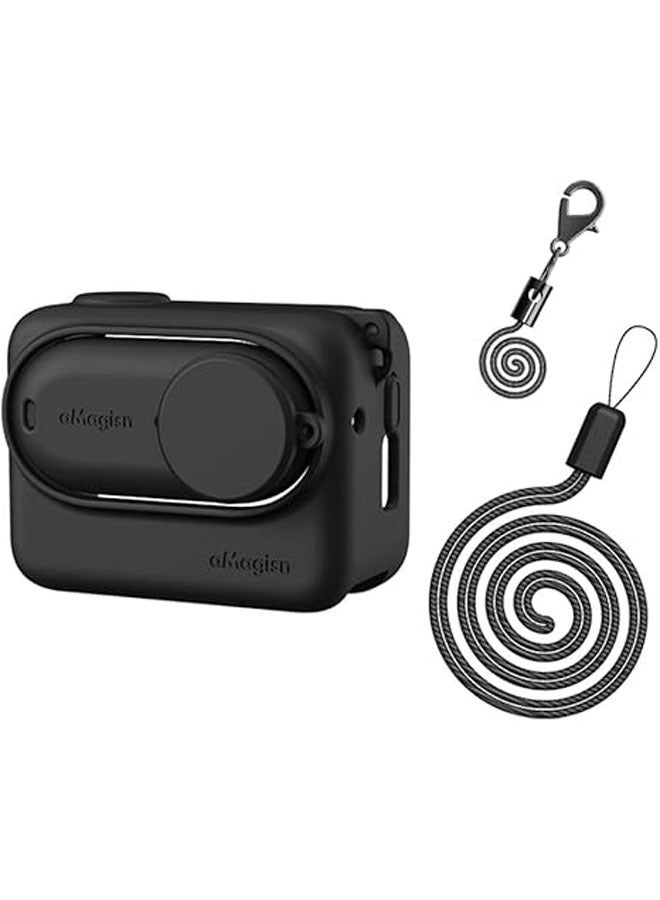 General Insta360 GO 3 Camera Silicone Case + Action Capsule with Corded Neck Action Camera Protector  - Image 1