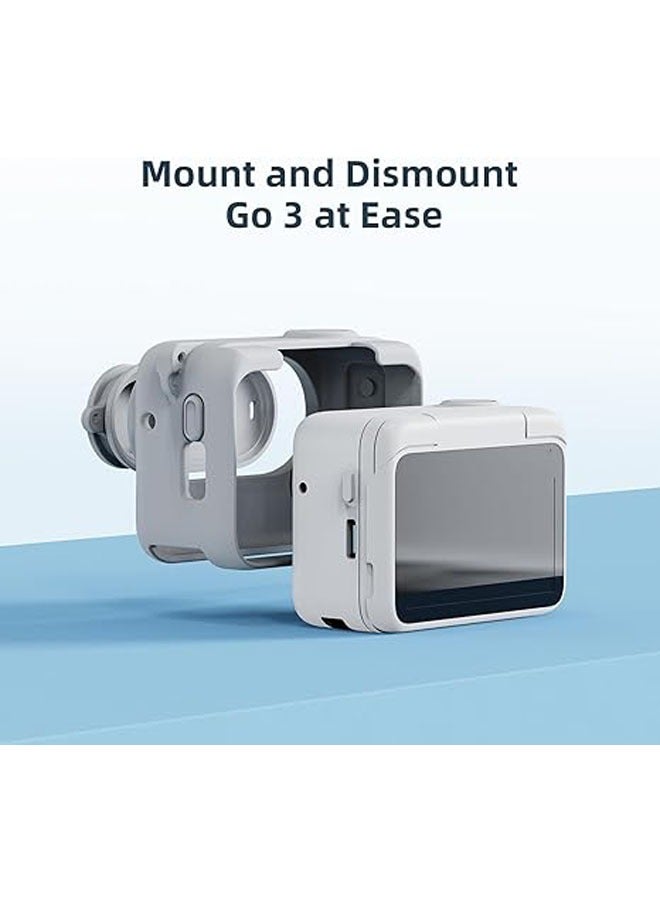 General Insta360 GO 3 Camera Silicone Case + Action Capsule with Corded Neck Action Camera Protector  - Image 3