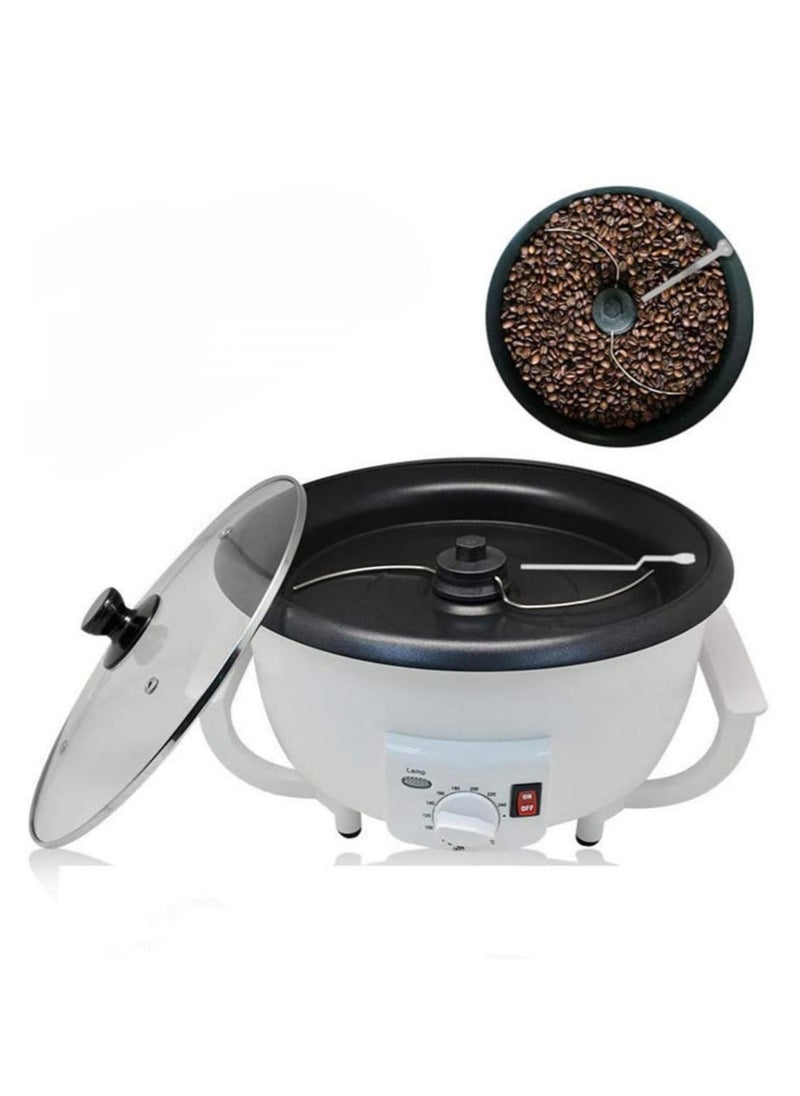 Generic - Coffee Roaster Electric Coffee Bean Roaster Machine, 2 in 1 Electric Coffee Roaster and Popcorn Maker –  Roasting Machine with Timer & Temperature Control,1500g Capacity for Fresh Coffee Beans & Popcorn - Image 1