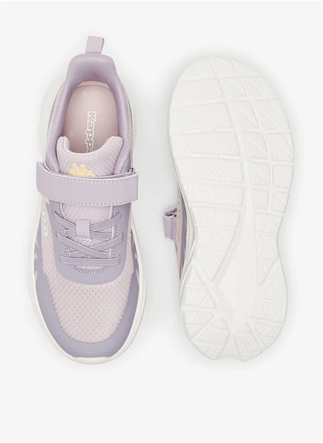 كابا Girls' Colourblock Sports Shoes with Hook and Loop Closure