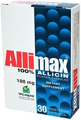 Allimax 180 Mg 30 Vcaps by Allimax International Limited
