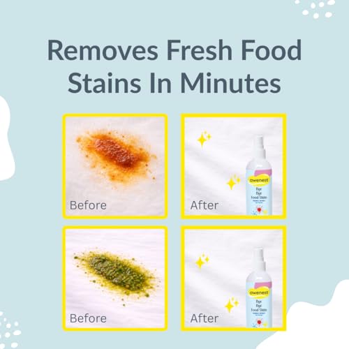 awenest Instant Fabric Stain Remover Spray | Bye Bye Food Stain | Removes 50+ Stains | Toxin-Free | Eco-friendly & Plant-Based | 75ml – Perfect for Clothes, Sofas, Car Seats & More - Image 5