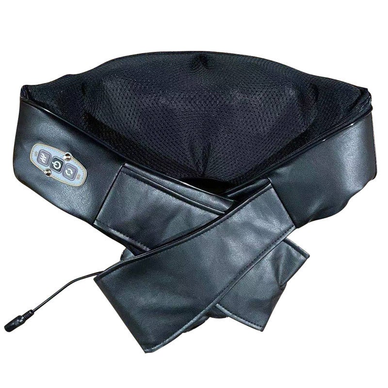 Dual-Use Car and Home Kneading Massage Shawl - Neck and Shoulder Massager with Infrared  Therapy - Image 1