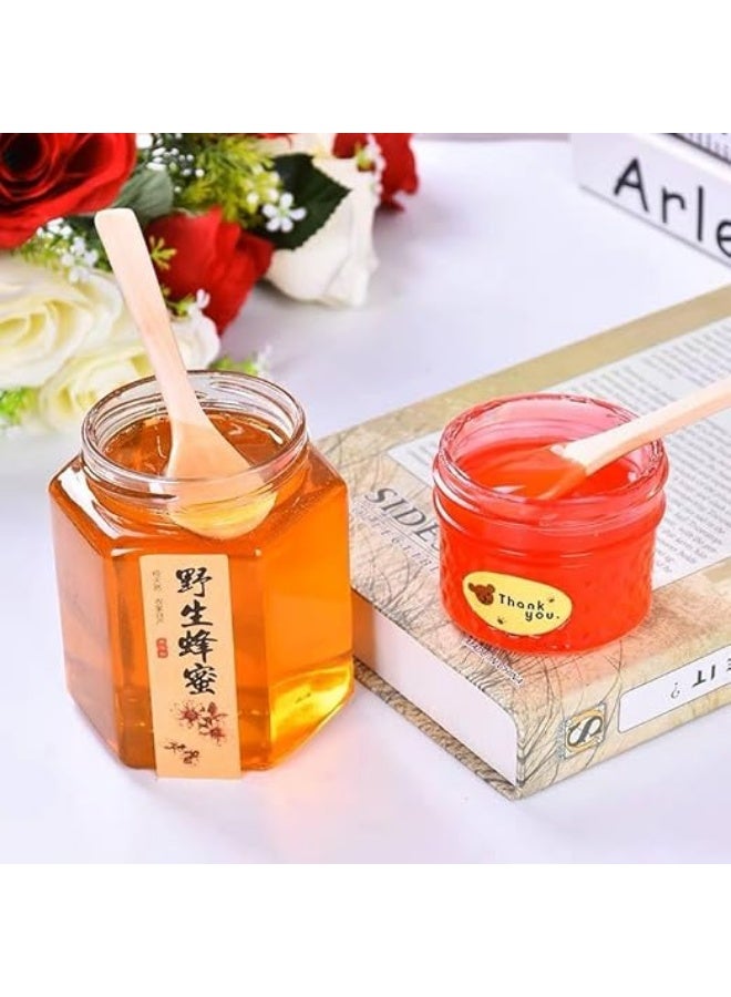 Fashion Home wooden honey spoons: an ideal choice for mixing and serving - Image 3