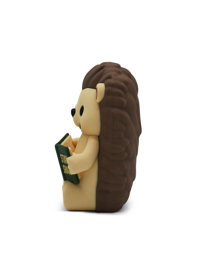 GOOFBALLS Little Readers - Cute Figurines for Bookshelves, Desks, Terrariums & Home Decor - Book-Loving Animal Statues - Hedgehog - Image 5