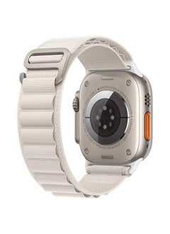 Apple Watch Alpine Loop Band 49mm/45mm/44mm Nylon Woven Sport Strap Compatible with iWatch Series 8/Ultra/7/SE/6/5/4/3/2/1