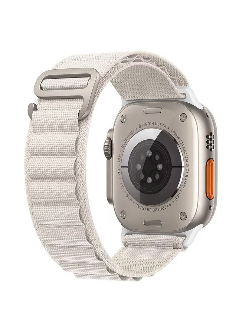 IAF - Apple Watch Alpine Loop Band 49mm/45mm/44mm Nylon Woven Sport Strap Compatible with iWatch Series 8/Ultra/7/SE/6/5/4/3/2/1 - Image 1