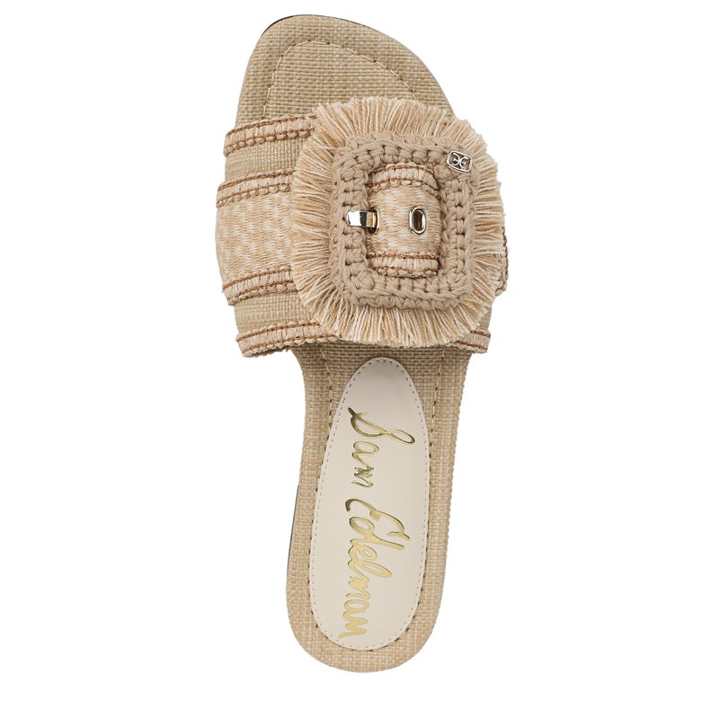 Sam Edelman Women's Bambi Slide Sandal Summer Sand Multi 8 M - Image 5