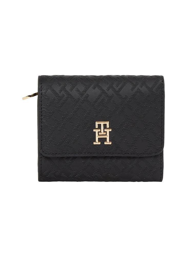TOMMY HILFIGER - MONOGRAM TRIFOLD WALLET - Image 1