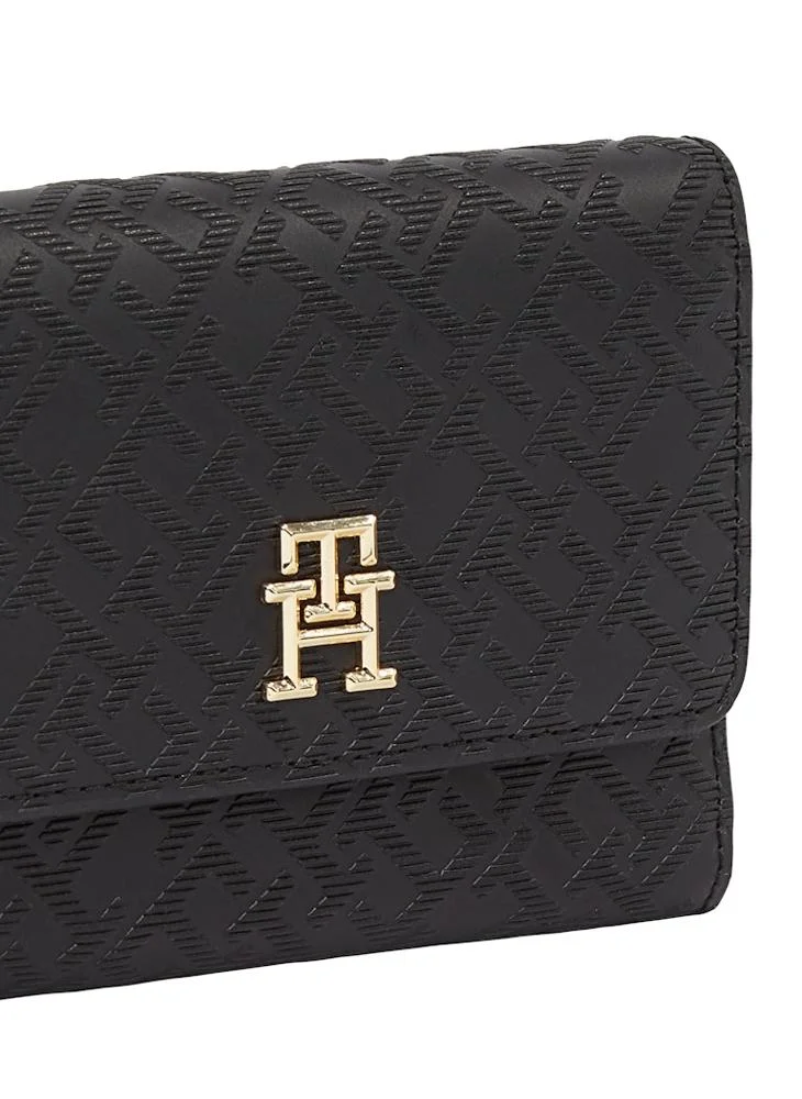 TOMMY HILFIGER MONOGRAM TRIFOLD WALLET
