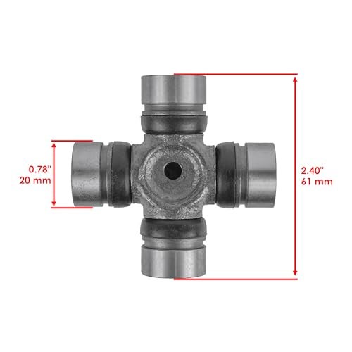 Caltric U-Joint Kit Compatible with Yamaha Big Bear 350 Yfm350 Yfm-350 4X4 1986 Front Drive Shaft - Image 2