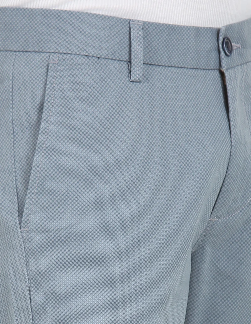 Arrow  Mid Rise Patterned Casual Trousers for Men | Best Price UAE