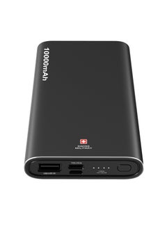 Chandoline PD Power Bank 10000MAH: High-Speed Charging, 20W Output, 50% Charge in 30 Minutes* - Type-C, Micro and USB Inputs. Compatible with Apple, Samsung & More. Black
