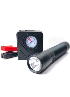 Crony P66 Circle+Air Jumper Starter for 12V All Car With Pump Power Bank  - Image 2