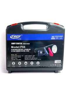 Crony P66 Circle+Air Jumper Starter for 12V All Car With Pump Power Bank  - Image 1