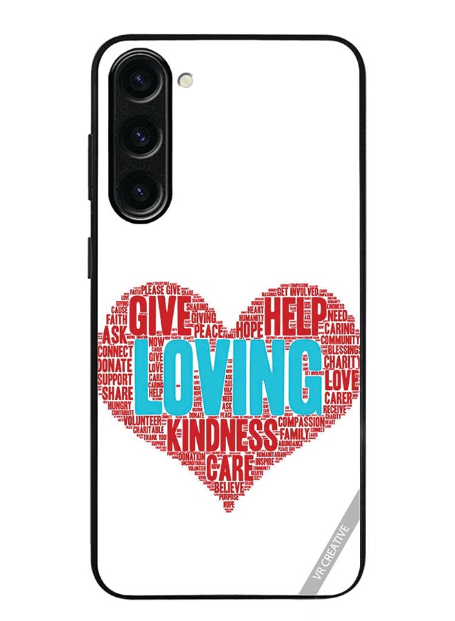 VR CREATIVE Protective Case Cover For Samsung Galaxy S24 Love Design Multicolour - Image 1