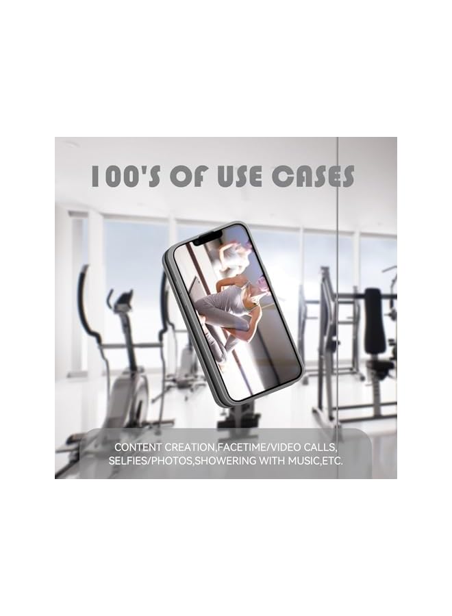 S-TOP 4 Pack Suction Cup Phone Mount,Silicone Phone Holder for Car Mirror,Suction Phone Case Adhesive Mount, Silicone Suction Phone Case Mount,Hands-Free Sticky Phone Grip for Selfies Videos (4) - Image 3