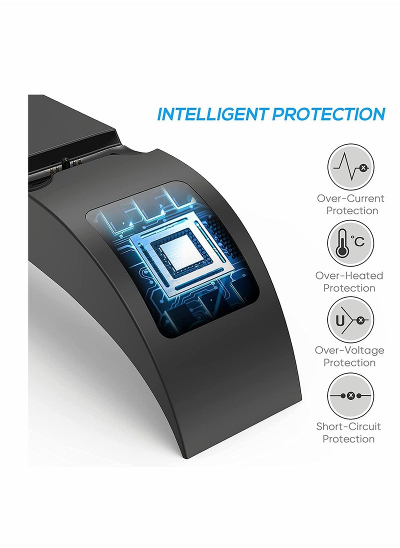PS5 Charging Station for Sony Playstation 5 Dualsense Controllers,  Add to Top Upgraded Dual Purpose Controller Charger Dock Accessories with 2.5H Fast - pzsku/Z0944B8742C65CBB9C3A0Z/45/_/1706844741/a550234d-832c-401f-ad88-ddf831da91fc