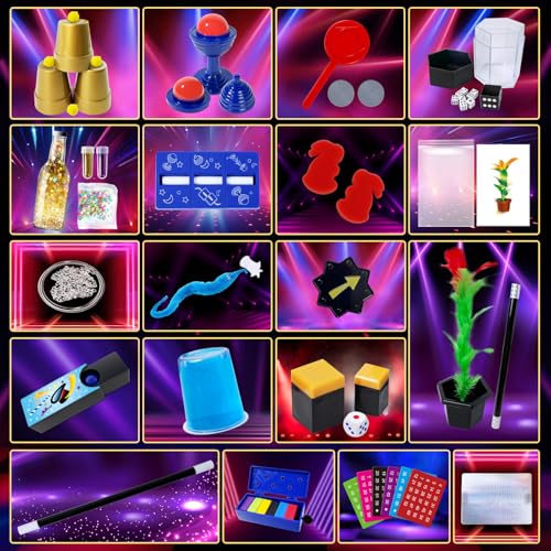 PATIFEED Magic Kit 50 Magic Tricks for Kids with Instructions for Each Trick to Perform Christmas Halloween Magic Set for Girls Boys Beginners - Image 5