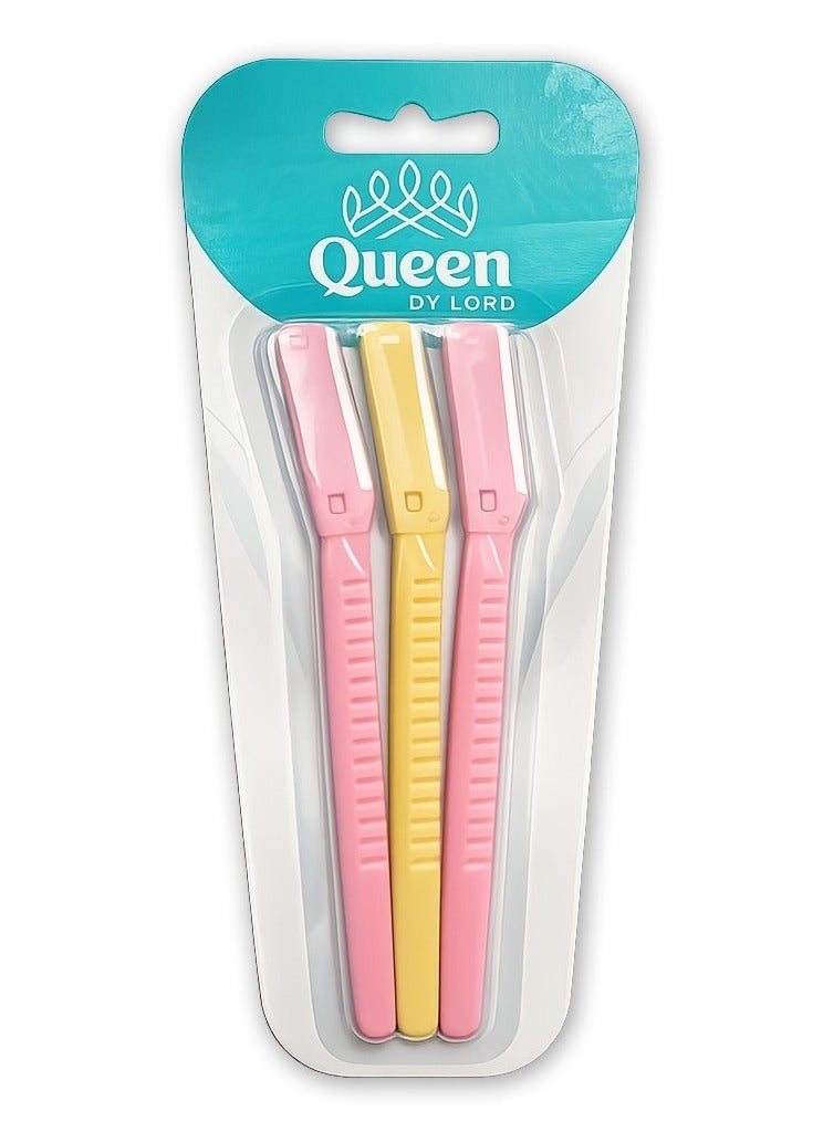 Queen By Lord EYEBROW RAZOR - Color May Vary - Image 1
