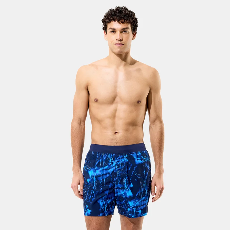Men's Lookout Print Volley Swimming Shorts
