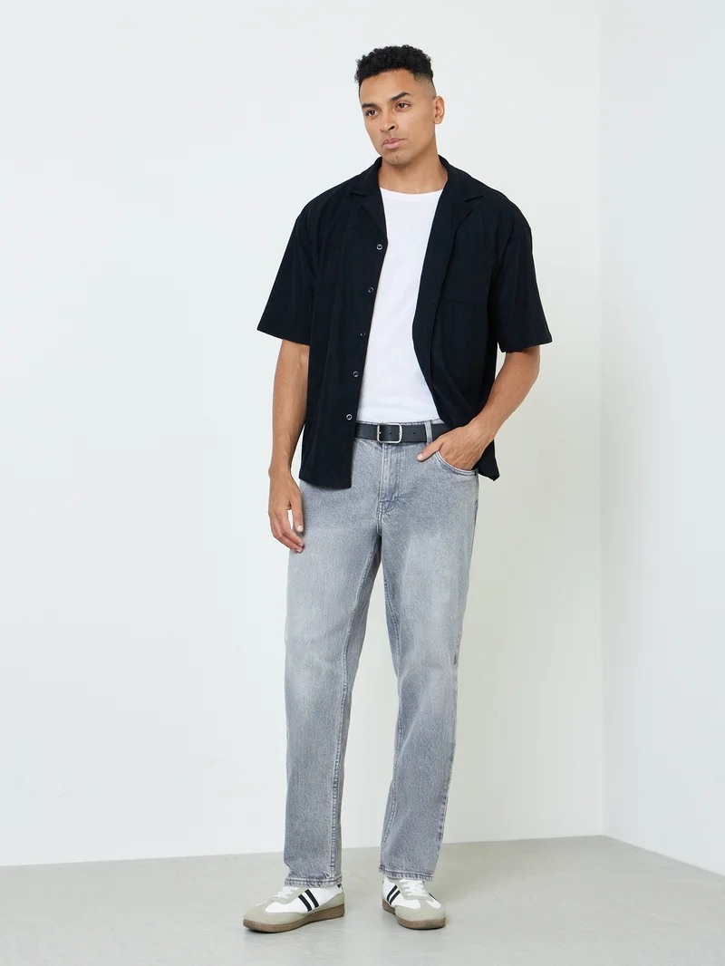 Take Two Men Solid Casual Shirt with Pocket