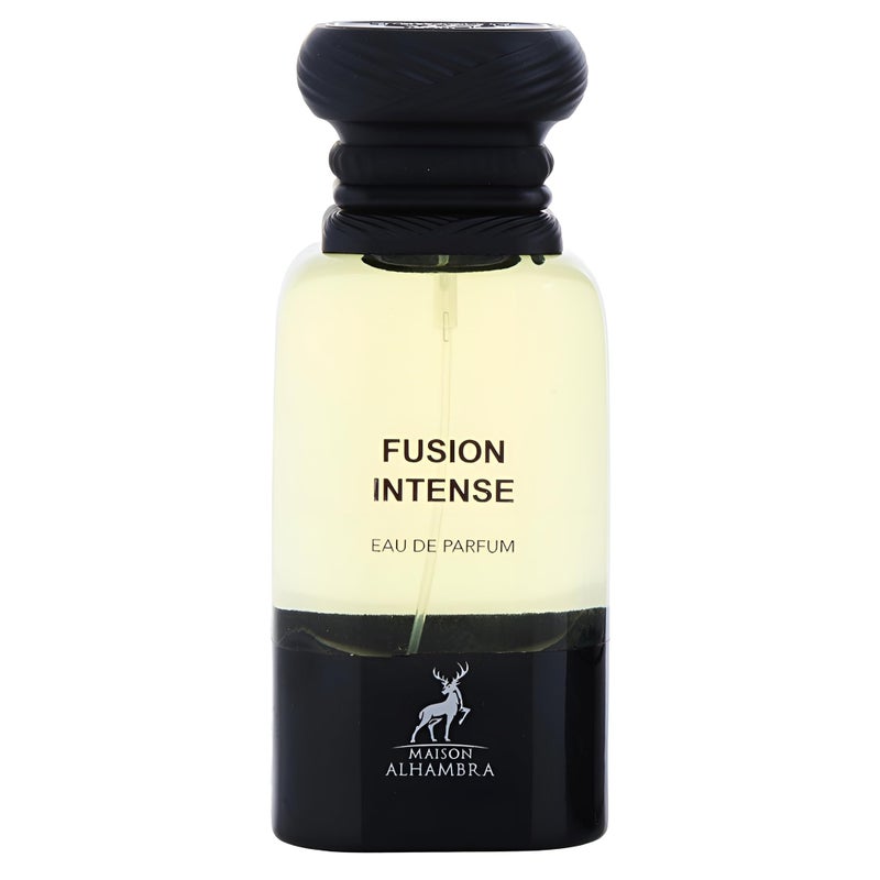 Maison Alhambra Fusion Intense â€“ Aromatic, Sweet, Woody, Leather â€“ Eau de Parfum Spray Long-Lasting Fragrance for Unisex, 2.7 Ounce / 80 ml - Image 1