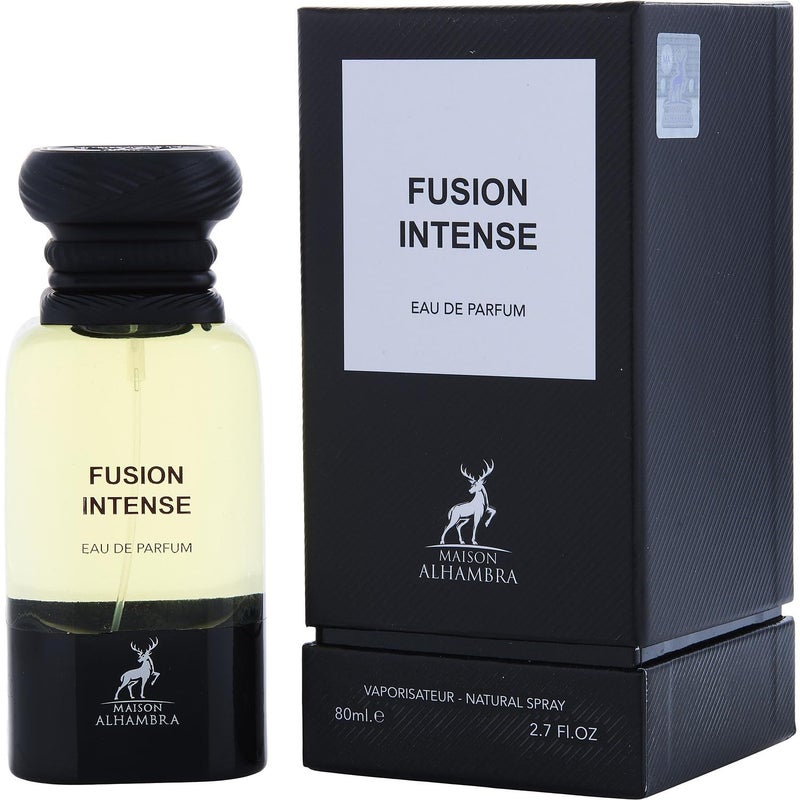 Maison Alhambra Fusion Intense â€“ Aromatic, Sweet, Woody, Leather â€“ Eau de Parfum Spray Long-Lasting Fragrance for Unisex, 2.7 Ounce / 80 ml - Image 2