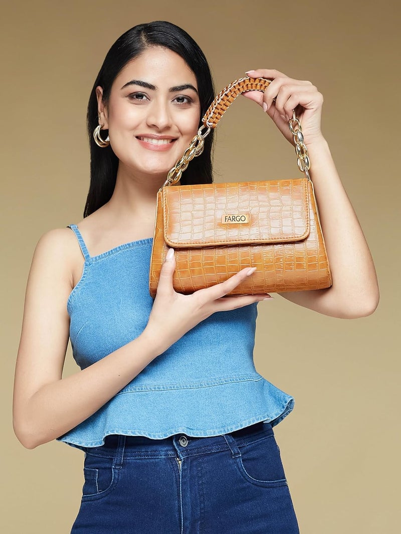 Fargo حقيبة كتف نسائية من PU للنساء - Image 2