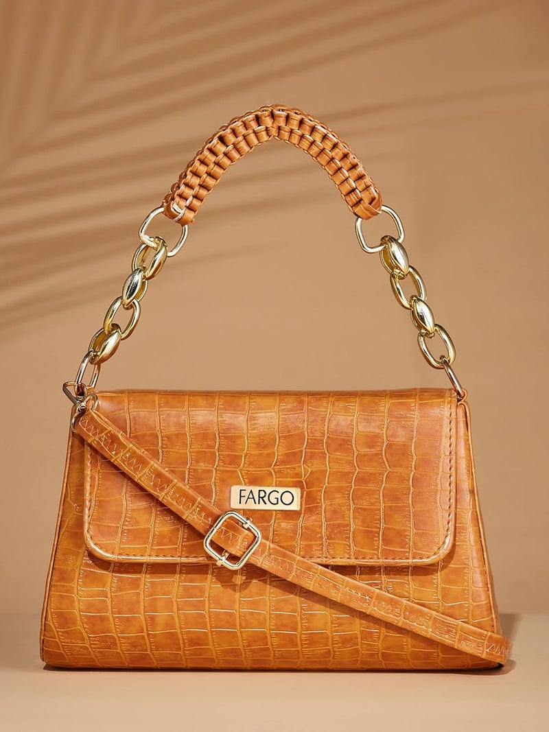 Fargo حقيبة كتف نسائية من PU للنساء - Image 3