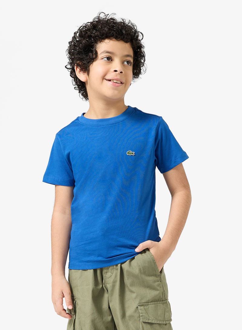 LACOSTE Kids Logo Crew Neck T-Shirt - Image 1