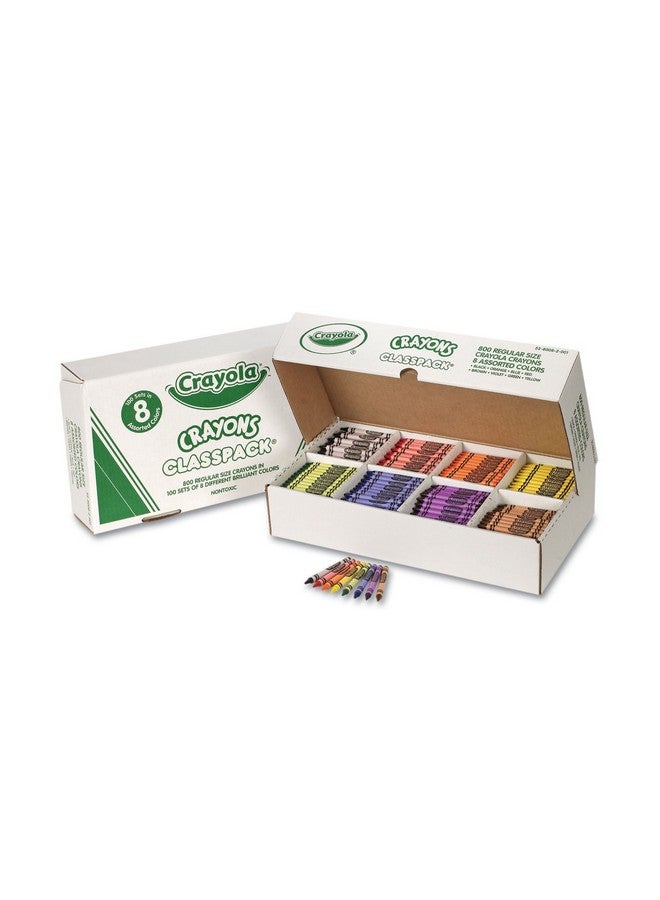 Crayola Cyo528008 Classpack Regular Crayons - Image 2