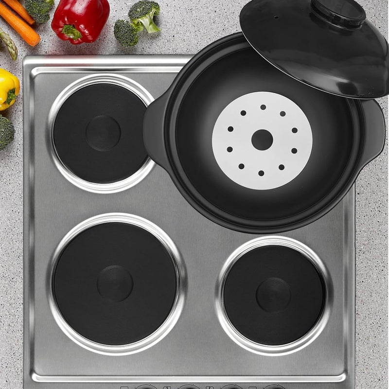 VOSAREA Stainless Steel Heat Diffuser Plate for Induction Cooktops Cooking Accessory Kitchen Heat Conduction for Casseroles Easy to Clean and Reusable - Image 2