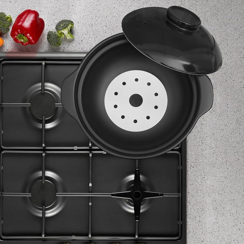 VOSAREA Stainless Steel Heat Diffuser Plate for Induction Cooktops Cooking Accessory Kitchen Heat Conduction for Casseroles Easy to Clean and Reusable - Image 3