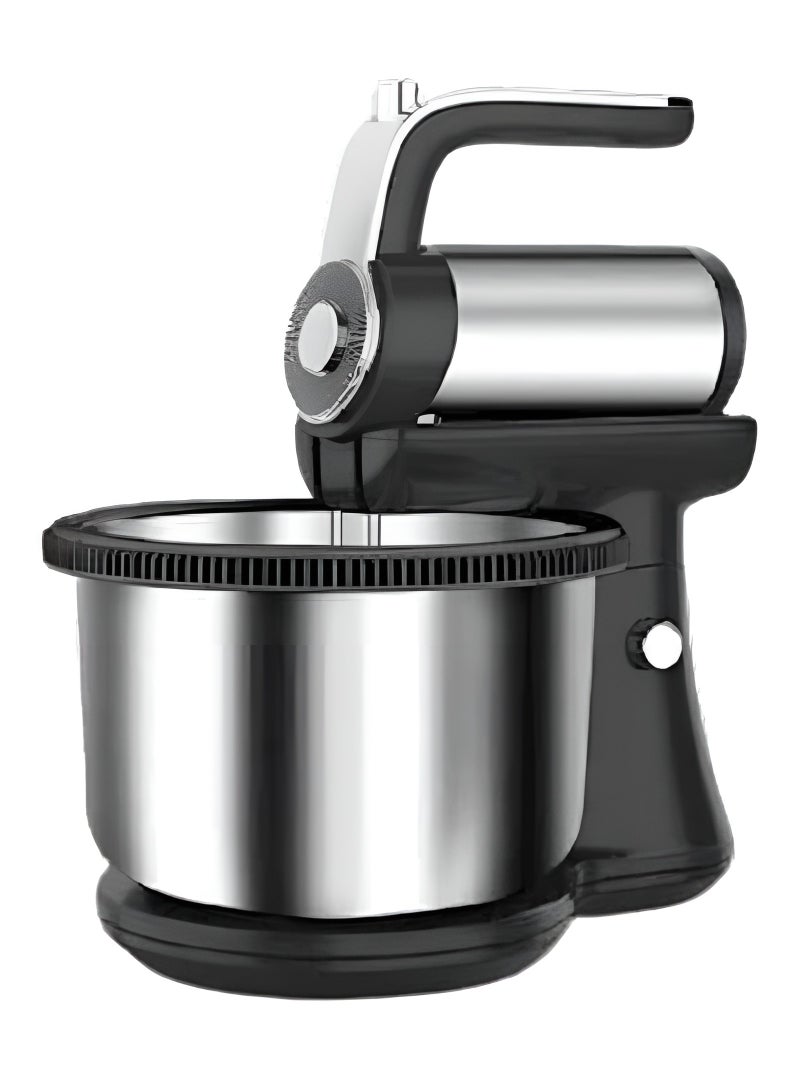 Stand Mixer with Powerful Motor, 4 Stainless Steel Hooks, Large Capacity Bowl with 4 Speed Kitchen Mixer for Bread, Dough, and Baking, Tilt-Head Design for Easy Access 1000W  - Image 1