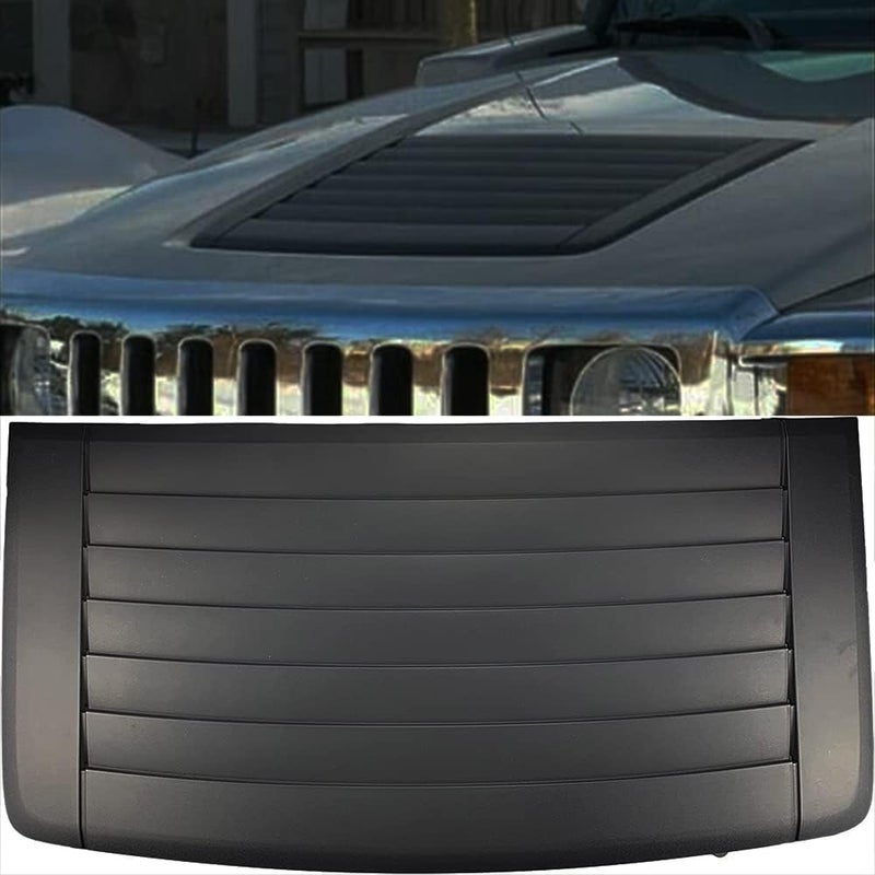 PMFCA Louver Hood Air Vent Grille Panel for 2006-2010 H3 - Image 1