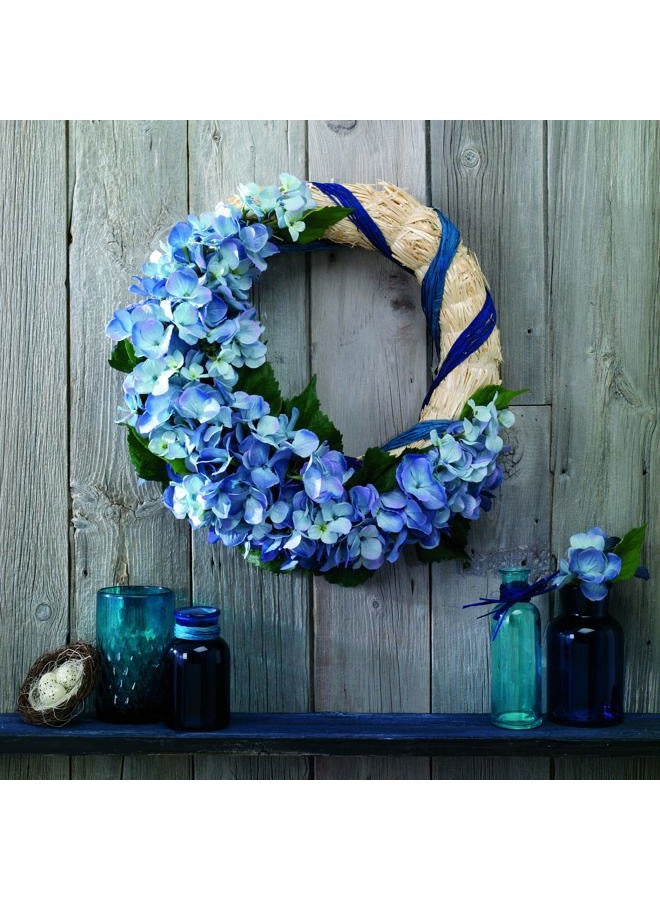 FloraCraft Straw Wreath Form 14 Inch Natural - Image 5