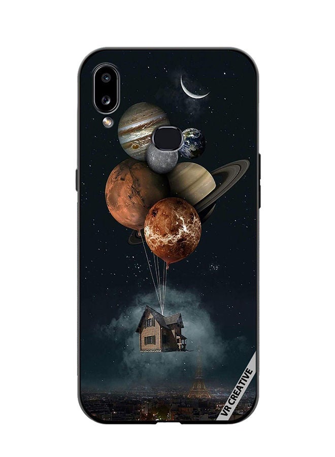 VR CREATIVE Protective Case Cover For Samsung Galaxy A10s Galaxy Design Multicolour - Image 1
