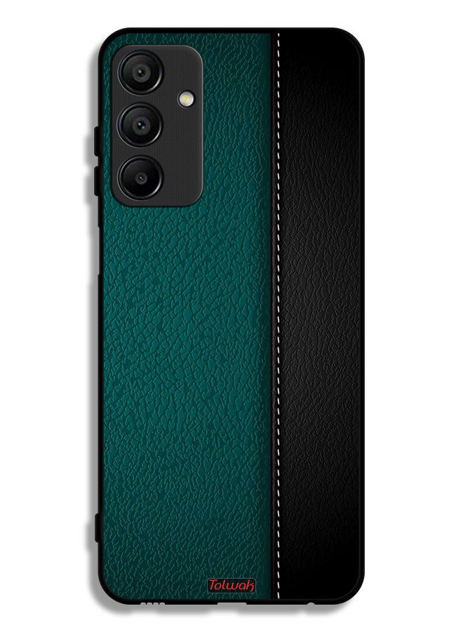 Tolwak Samsung Galaxy A15 4G Protective Case Cover Leather Pattern - Image 1