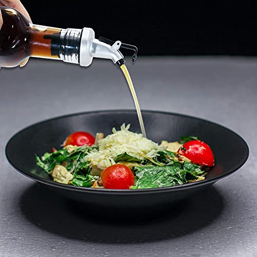 we3 Imported Glass Oil and Vinegar Cruet for Home and Kitchen 500ml 30cm(with tag) - Set of 2 - Image 2