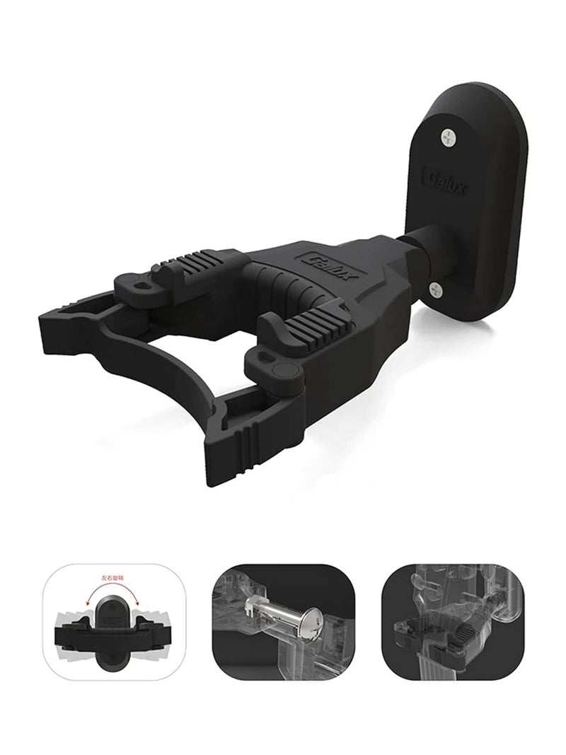 GALUX Wood GH-100 Guitar Wall Hanger Stand for Acoustic Guitar, Electric Guitar, Bass Guitar and Ukulele. - Image 4
