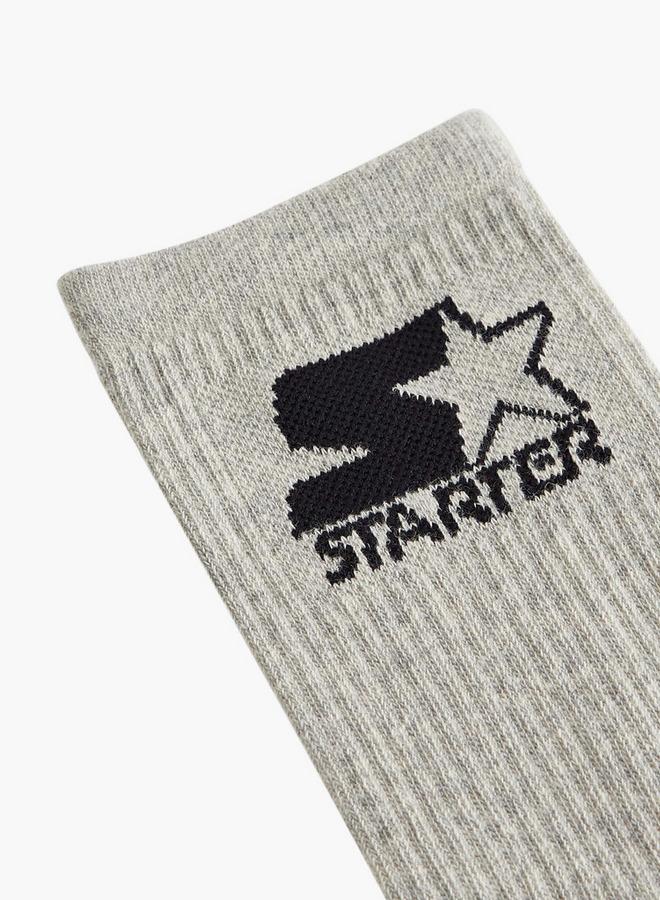 STARTER Set of 3 - Starter Ribbed Crew Length Socks with Antibacterial Protection - Image 3