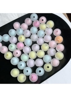 ماركة غير محددة خرز أكريليك مختلط على شكل قلب ونجوم وفراشات ولون الحلوى وخرز فضفاض لصنع المجوهرات والحرف اليدوية - أخضر 13 × 6 مم - 50 قطعة  - Image 4