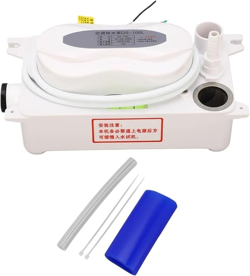 مضخة تصريف تكييف الهواء 100 لتر/ساعة مع خزان 600 مل لإزالة تكثيف التدفئة والتهوية وتكييف الهواء، اللون أ - Image 2